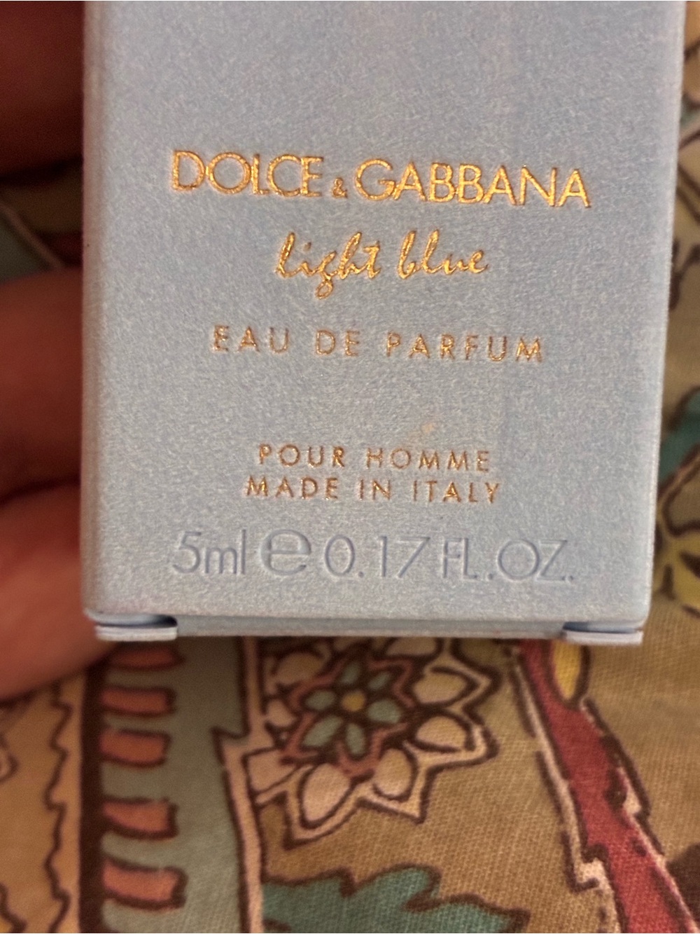 [ FINAL price ] FOR MEN : Dolce & Gabbana Light Blue - Picture 2 of 2